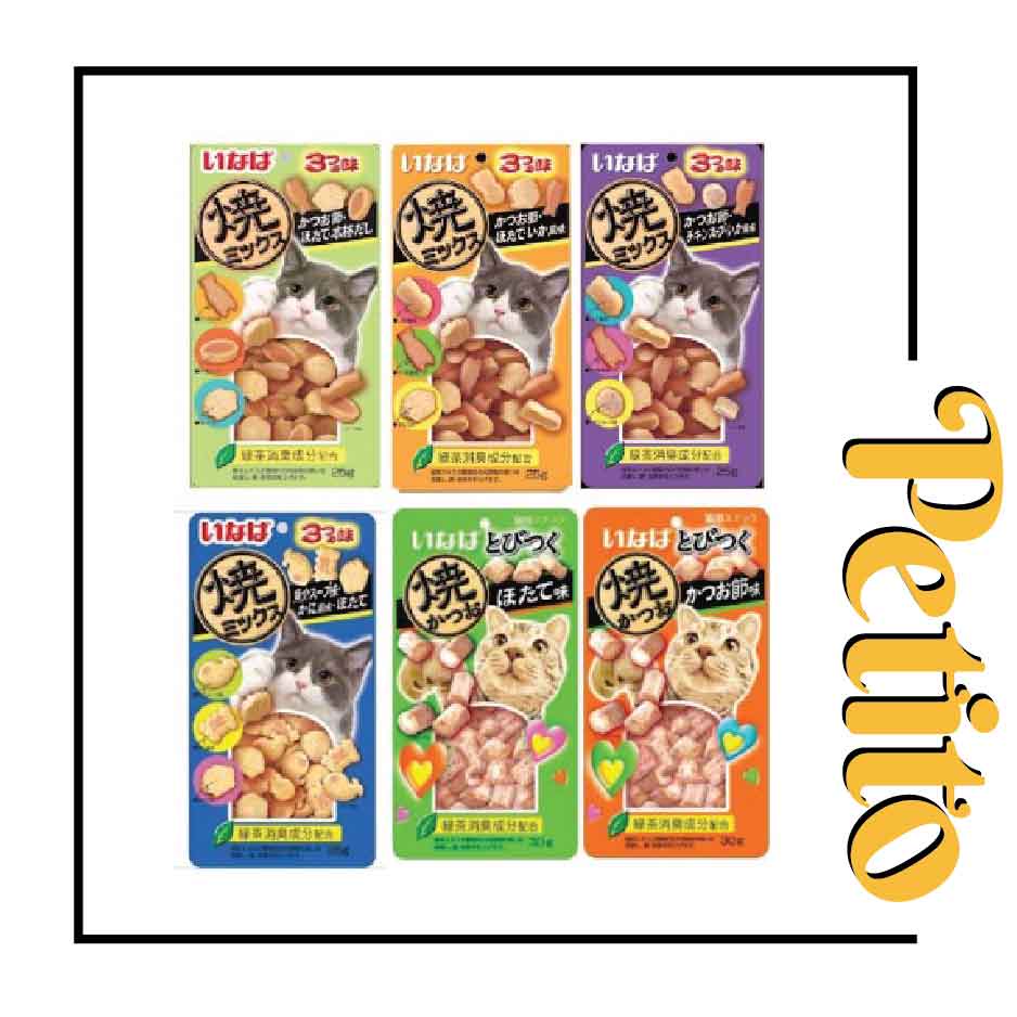 Ciao Inaba Soft Bits / ขนมแมว / ของว่าง / 25g
