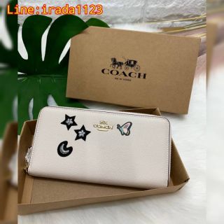 COACH 28396 ZIP LONG WALLET