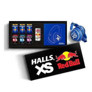 Box Set Halls XS Red Bull Gaming Headset Limited Edition สภาพกล่องเดิมพร้อมซีล ยังไม่ได้แกะ