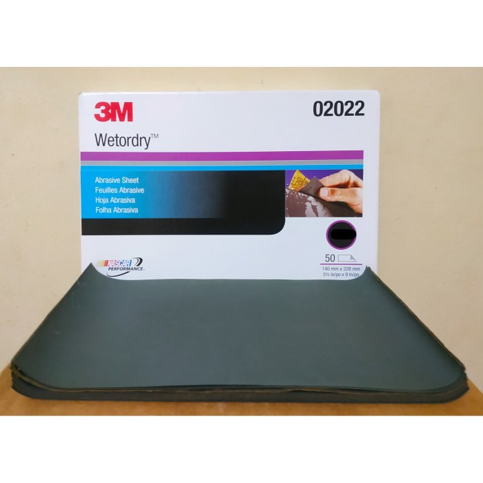 Wetorry แผ่นขัดกระดาษทราย WOD 3M 401 Q