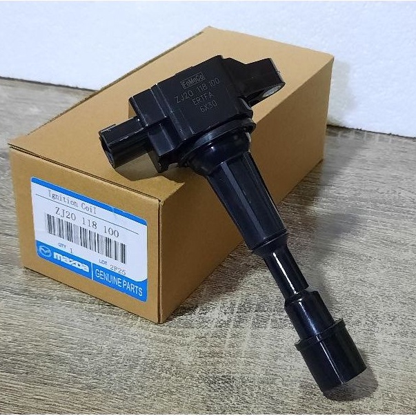 คอยล์จุดระเบิด Mazda2 (1.5 ปี2009-2014), Mazda3(1.4,1.6 ปี 2004-2014) G1 G2 แท้ห้าง FoMoCo PART NO. ZJ20-18-100