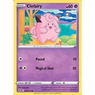 PE PE-BRST-053 Clefairy Brilliant Stars Sing Common - EN 053 0821000022486