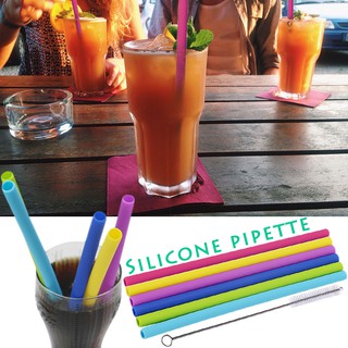 อุปกรณ์ซิลิโคนสำหรับใส่อาหาร 6 สี  6 colors silicone pipette