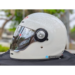 (ส่งฟรี!!!) หมวกกันน็อคคลาสสิค TORC T-1 Sputnik สีขาว M L XL