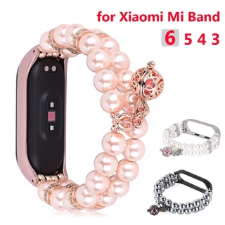 【Ready Stock】สายนาฬิกาข้อมือ Mi สําหรับ Miband 6/5/4/3