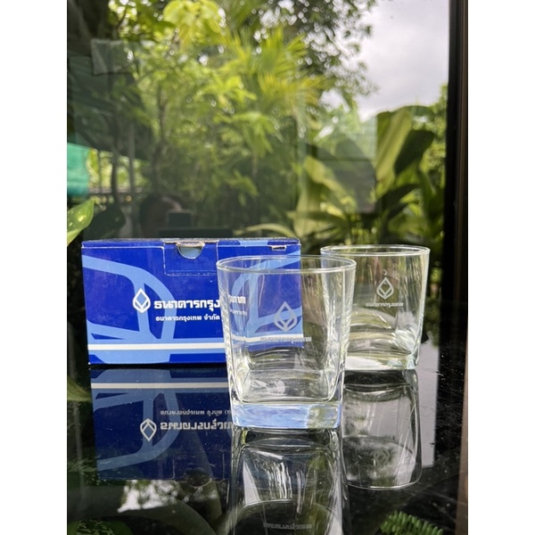 แก้วน้ำ แก้วธนาคารกรุงเทพ BBL