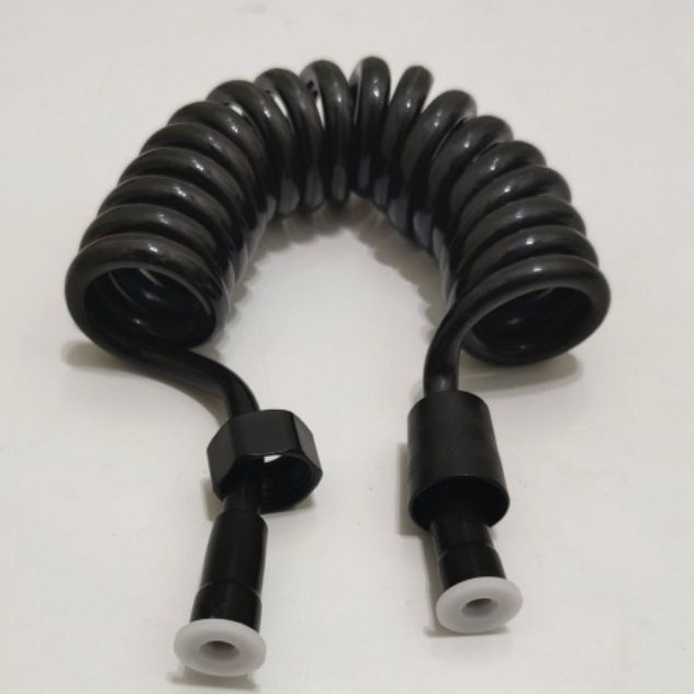 สายฉีดชำระ สายโทรศัพท์ สีดำ 2ม pu saiT--B