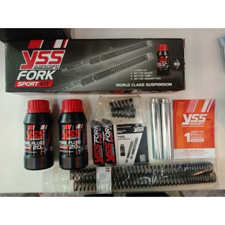 ชุดสปริงโช๊คหน้า YSS FORK SPORT KIT L-1.5 (Y-SO-KIT-4-002) รุ่น YAMAHA X-MAX 300 ปี2017 ขึ้นไป