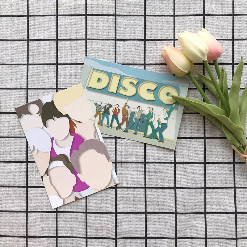 [พร้อมส่ง] โปสการ์ด fanart BTS