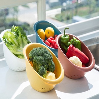 YY💥กะละมังล้างผัก ผลไม้ อเนกประสงค์มีรูระบายน้ำ CY-603