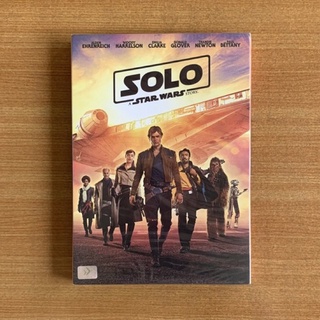 DVD : Han Solo A Star Wars Story (2018) ฮาน โซโล ตำนานสตาร์ วอร์ส [มือ 1 ปกสวม] Ron Howard ดีวีดี หนัง