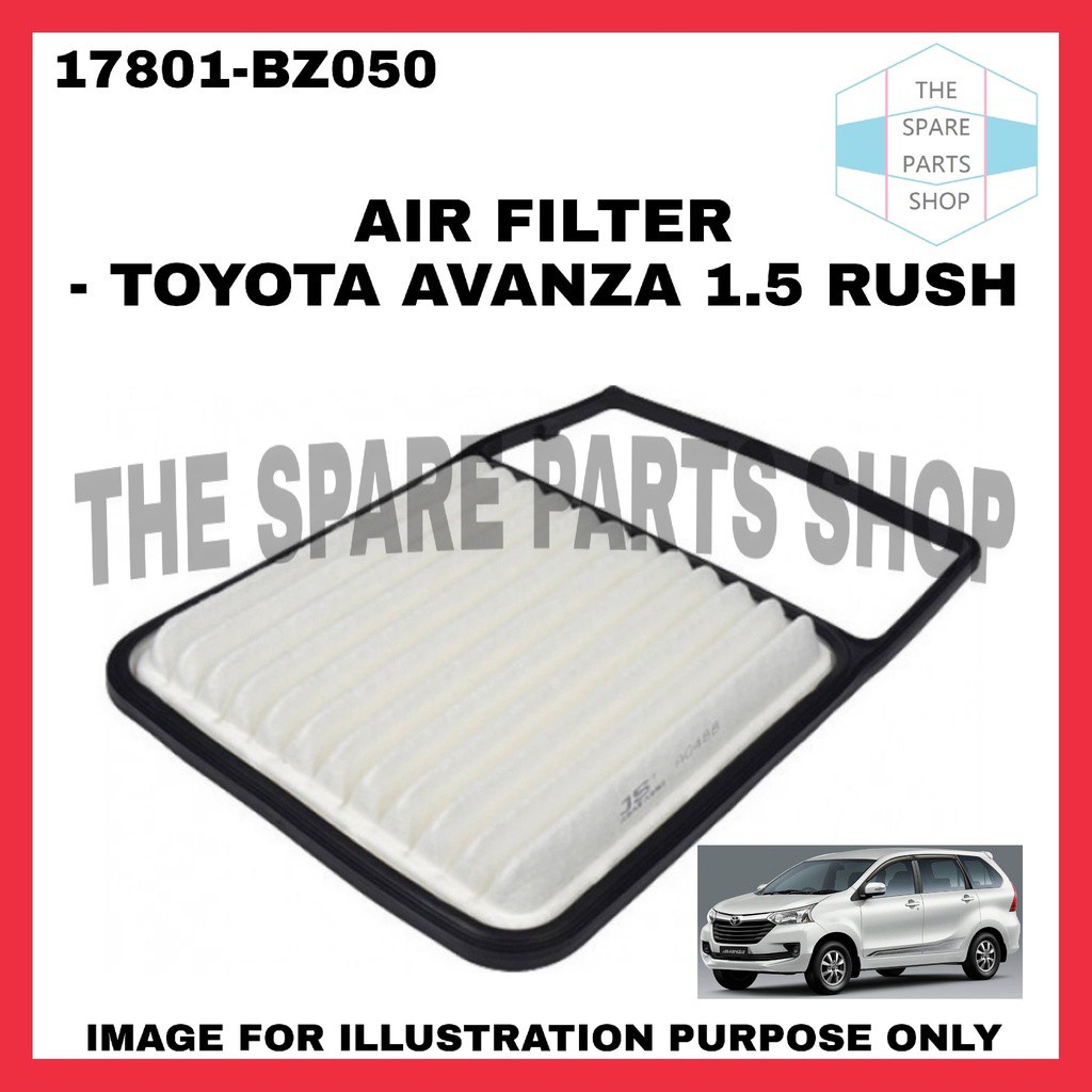 TOYOTA AVANZA RUSH 1.5 AIR FILTER TOYOTA (17801-BZ050)