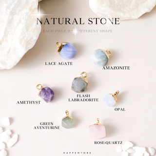 happentobe -สร้อยข้อมือรุ่น natural stone