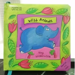 Wild Animals. Board Book by Marks &amp; Spencer.-72