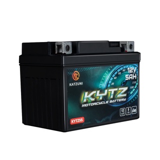 Katzuni(แคทซูนิ) 12V 5Ah แบตเตอรี่มอเตอร์ไซค์ เวฟ MSX,CLICKi,SCOOPYi,WAVE110i,WAVE125,FINO. BATTERY รหัส KYTZ5S