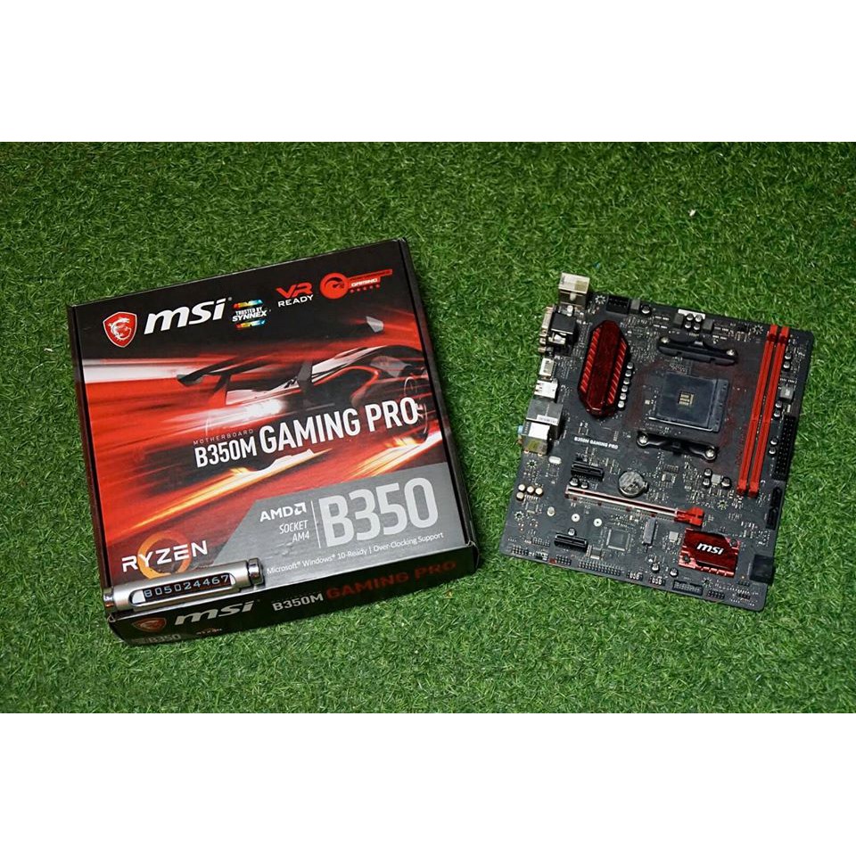 MAINBOARD AM4 MSI B350M GAMING PRO กล่องครบสภาพใหม่