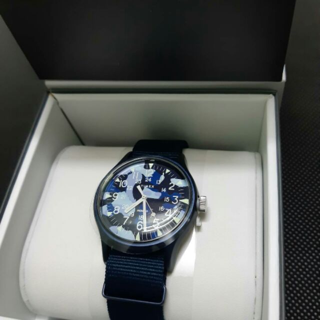 นาฬิกา TIMEX TM-TWLB17100 CAMO NAVY WR30M