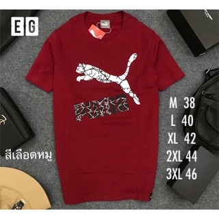 PUMA เสื้อยืดพูม่า พูม่า เสื้อยืด เสื้อยืด แขนสั้น เสื้อทีม ,เสื้อรุ่น -YY2204