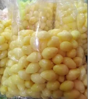 แปะก๋วยล้างน้ำ แปะเปลือกเสร็จแล้ว มาจากจีน พันธ์ข้าวเหนียว อร่อยมาก ไม่ขม น้ำหนัก500กรัม/1000กรัม（白果洗）