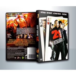 [ DVD Movie มีปก+สกรีนแผ่น-ไม่มีกล่อง ] 21 blackjack 21 เกมส์อัจฉริยะเดิมพัน ( 1 DVD )