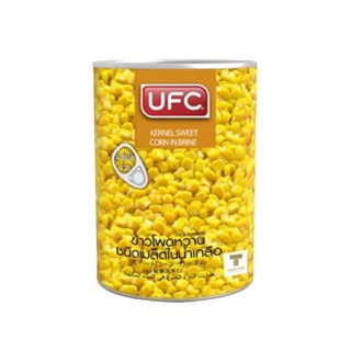 UFC ยูเอฟซี ข้าวโพดหวานชนิดเมล็ดในน้ำเกลือ 15 ออนซ์ 410 กรัม