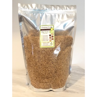 Flax Seeds เมล็ดแฟลกซ์ สีทอง 1 kg. (1000 กรัม)