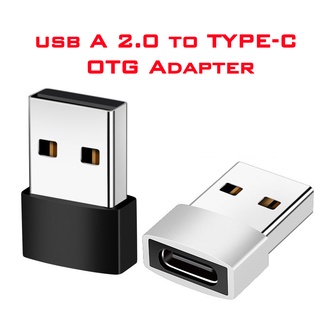 [Janesin] อะแดปเตอร์แปลงสายชาร์จ USB A 2.0 เป็น Type C OTG ตัวเมีย รองรับซิงค์ข้อมูล ชาร์จหูฟัง