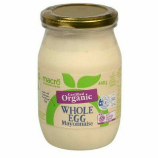 🚚💨พร้อมส่ง!! Macro Organic Whole Egg Mayonnaise 440 g คุณภาพระดับพรีเมี่ยม