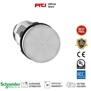 Schneider Harmony ไพลอตแลมป์ XB7EV07MP, Monolithic pilot light, plastic, clear, Ø22, integral LED, 230…240