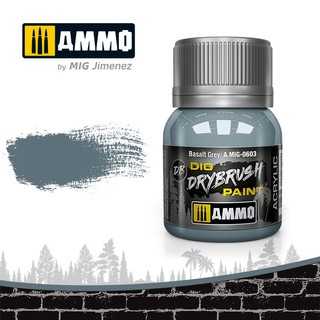 Ammo By MIG - AMIG0603 DRYBRUSH Basalt Grey