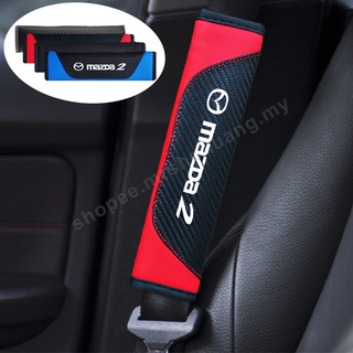 ปลอกหุ้มเข็มขัดนิรภัยรถยนต์ สําหรับ Mazda 2 Seat Belt Pad Road Trip Essentials