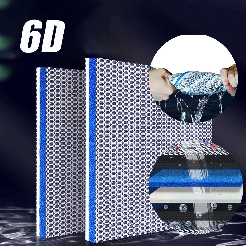 6D Premium Aquarium เครื่องกรองน้ําผ้าฝ้าย | ผ้าฝ้ายกรอง 6D 8D เฉพาะสําหรับกรองน้ําตู้ปลา