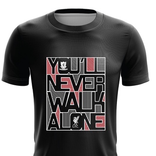 เสื้อยืด ลาย Liverpool FC แบบแห้งเร็ว XS - 7XL (YNWA 17)