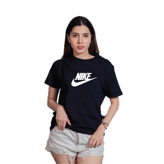 เสื้อ Nike (สีดำ) เสื้อยืดแฟชั่น เสื้อคอกลม ผ้าcotton Fully comb 100% สวมใส่ได้ทั้งหญิงและชาย