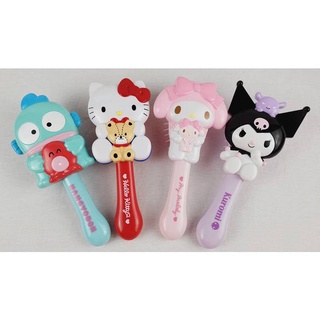 Japan Sanrio Kitty Pompompurin Hangyodon Pochacco Diecut Message Comb Hair Brush 707593