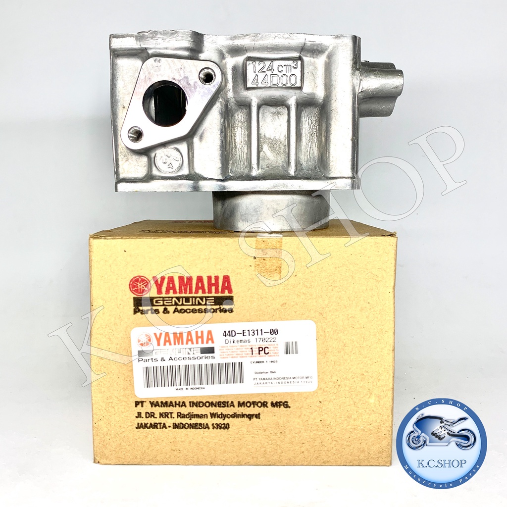 *เสื้อสูบ MIO125คาร์บู 2010-2012 ; NOUVO-SX 2012-2013 แท้ศูนย์ YAMAHA 100% 44D-E1311-00