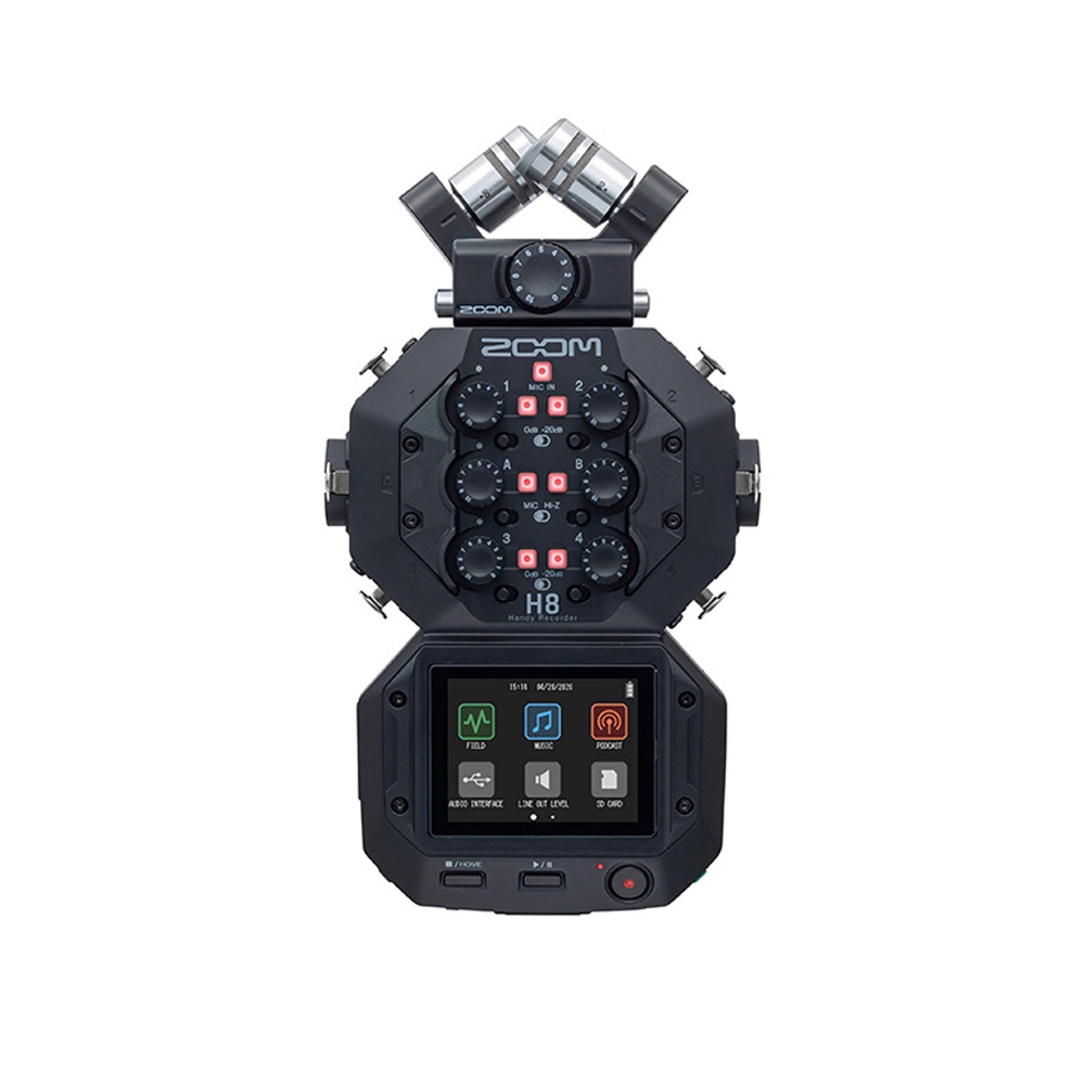 เครื่องบันทึกเสียง Zoom H8 Portable Handy Recorder รับประกันโดยศูนย์ไทย 1 ปี แถมฟรี! Micro SD 16GB