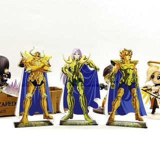 ของเล่นโมเดลหุ่น saint seiya aldebaran mu aiolia