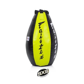 Fairtex Super Tear Drop Heavy Bag HB15 Green Black