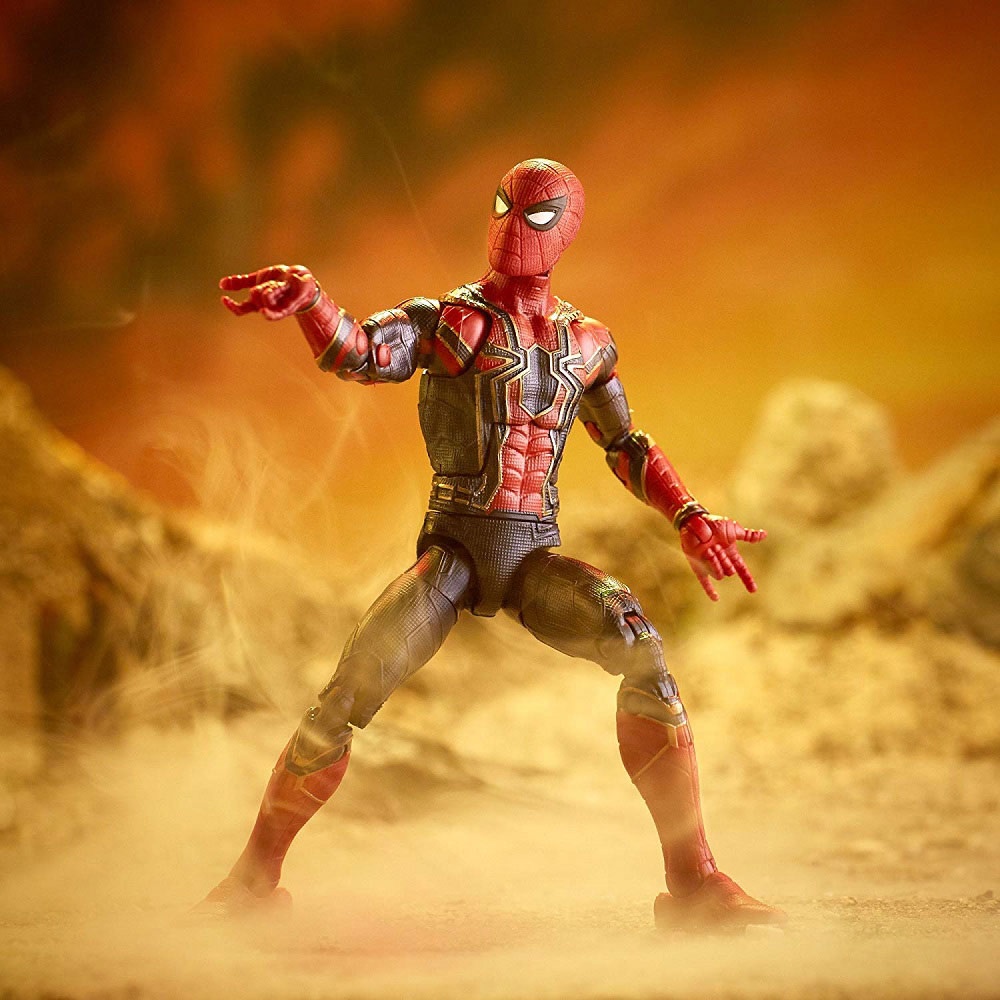 Avengers 3 Steel Spider Man Handmade Model 6-inch Spider Man Children's Toy Gift