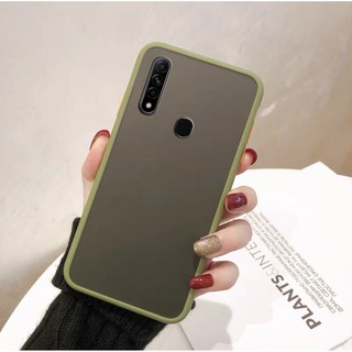 รุ่นใหม่ Case Huawei Y9Prime 2019 เคสกันกระแทก ปุ่มสีผิวด้าน ขอบนิ่มหลังแข็ง เคสโทรศัพท์ หัวเว่ย [ ส่งจากไทย ]