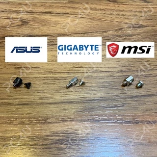 น๊อตM2 มี3รุ่น [ มีของ GIGABYTE / ASUS / MSI ] น็อต ssd nvme screw