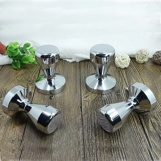 แทมเปอร์กดกาแฟ Stainless Steel Coffee Tamper Machine Espresso Press Flat Base 51mm แทมเปอร์