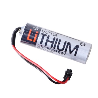 Yy แบตเตอรี่ลิเธียม 2000mAh ER6V TOSHIBA PLC สําหรับระบบ Mitsubishi M64 Compiler 3.6V Li-ion