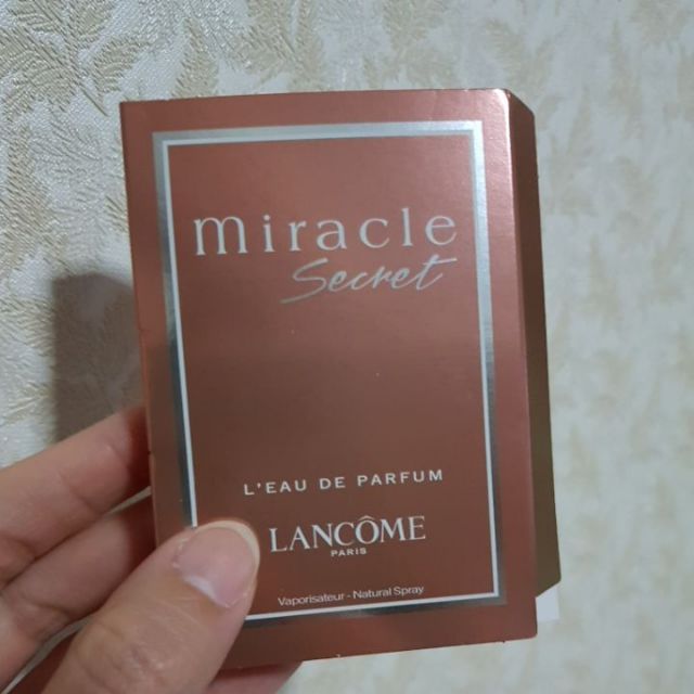 กลิ่นใหม่ล่าสุด น้ำหอม Lancome  Miracle Secret EDP 1.2ml