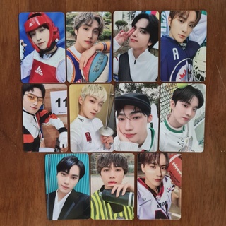 [แท้/พร้อมส่ง​] โฟโต้​การ์ด​ เซ็ทเขียว Photocard The Boyz 2022 Seasons Greetings Athlete Club