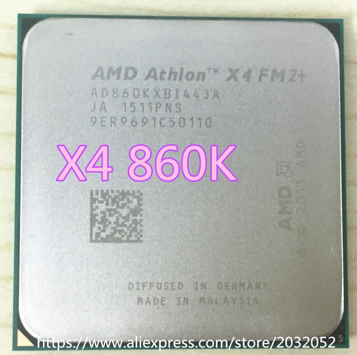 【brand new】AMD Athlon X4 860K x4 860K FM2+ Quad-Core CPU properly ...