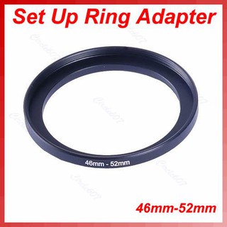 SUPB☀NEW Metal 46mm-52mm Step Up Lens Filter Ring 46-52 mm 46 to 52