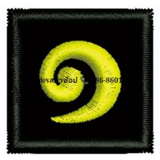 เครื่องหมายรด.ทุกชั้นปีก(ปักผ้า) แบบเย็บติด แบบรีดติด