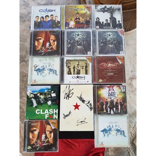 CD/VCD แผ่นเพลง วงแคลช CLASH + พร้อมลายเซ็นครบวง